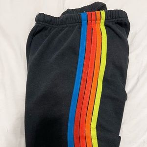 Charcoal aviator nation sweatpants!!!